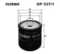 FILTRON OP 537/1 Filtro olio per ALFA ROMEO,BELARUS,FIAT,LANCIA