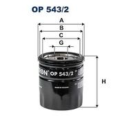 Filtron OP 543/2 Filtro Olio Per Ford