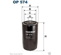 Filtron OP 574 Filtro Olio Per VW T4 Bus LT 2.4 D/TD 2.5 I TDI Volvo 740 760 940