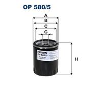 FILTRON OP 580/5 Filtro olio per LAND ROVER