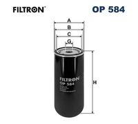 FILTRON OP 584 Filtro olio per ERF,SCANIA,VOLVO