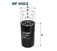 FILTRON OP 592/2 Filtro olio per BMC,CASE IH,DAF,DENNIS,ERF,FODEN TRUCKS,INTERNA