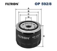 Filtro olio FILTRON OP592/8