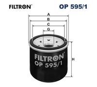 FILTRON OP 595/1 Filtro olio per MAZDA