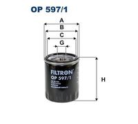 FILTRON OP 597/1 Filtro olio per MAZDA
