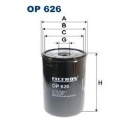 FILTRON OP 626 Filtro olio per ASKAM,BREDAMENARINIBUS,ERF,GÜLERYÜZ,MAN,MARBUS,NE
