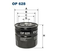 FILTRON OP 628 Filtro olio per CHRYSLER,DODGE,GAZ,JEEP,PIAGGIO,PLYMOUTH