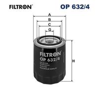 FILTRON OP 632/4 Filtro olio per HYUNDAI,KIA