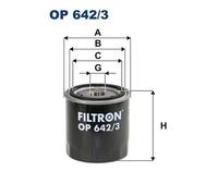 Filtro olio FILTRON OP642/3