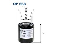 FILTRON OP 668 Filtro idraulico, Cambio automatico per MAN,SCANIA,VAN HOOL
