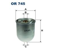 Filtron OR 745 Filtro Olio Per Camion Renault
