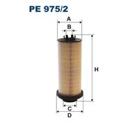 FILTRON PE 975/2 Filtro carburante per BOVA,DAF,GINAF,IRIZAR,SOLARIS,TATRA,TEMSA