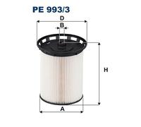 FILTRON PE 993/3 Filtro carburante per AUDI,BENTLEY,VW
