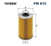 Filtro carburante FILTRON PM812