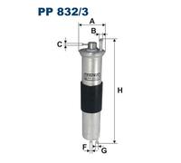 FILTRON PP 832/3 Filtro carburante per BMW