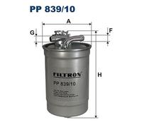 Filtron PP 839/10 Filtro Carburante Per Audi