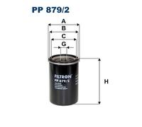FILTRON PP 879/2 Filtro carburante per ASTRA,GAZ,IVECO