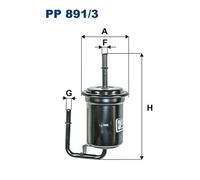 FILTRON PP 891/3 Filtro carburante