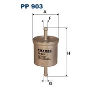 FILTRON PP 903 Filtro carburante per FORD,INFINITI,ISUZU,NISSAN