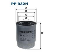FILTRON PP 932/1 Filtro carburante Filtro combustibile per VOLVO XC90 I (275)