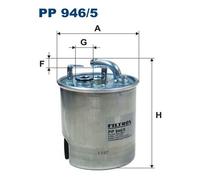 FILTRON PP 946/5 Filtro carburante per JEEP