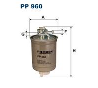 Filtro carburante FILTRON PP960