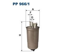 Filtro carburante Filtro per condotti/circuiti PP 966/1 FILTRON