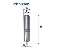 Filtro carburante FILTRON PP976/2