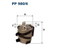 FILTRON PP 980/6 Filtro carburante per DACIA,RENAULT
