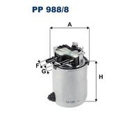 FILTRON PP 988/8 Filtro carburante per NISSAN,RENAULT