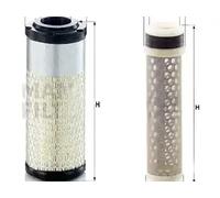 Filtroo aria + Filtroo aria secondario MANN-FILTER per AIXAM CROSSOVER