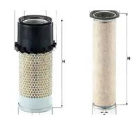 Filtroo aria + Filtroo aria secondario MANN-FILTER per CARRARO, FERRARI