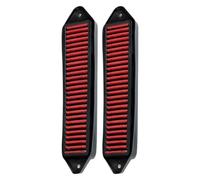 filtroper cofano abitacolo - filtroAC per auto in tessuto non tessuto ad alta efficienza da 29x6 cm, purificazione 'aria del veicolo riutilizzabile e lavabile | filtroaria abitacolo per interni