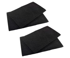 Filtros Attivi HQRP In Carbonio Attivato 4-Pezzi 18X10 Per Deep Blue ADB41002