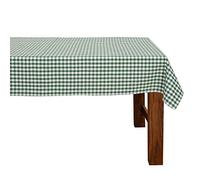 FILU Tovaglia a quadri 140 x 220 cm verde scuro/bianco (colore e dimensione a scelta) - Tovaglia di qualità superiore in 100% cotone