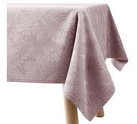 Filumi Tovaglia 120x160 cm rosa cipria, lavabile, per interni ed esterni, motivo geometrico Eris