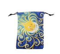Filvczt Oracle - Borsa per carte dei tarocchi, facile da usare, lunga durata, 13 x 18 cm, per carte da gioco, Multicolore, 111, Unisex
