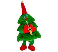 Filvczt Twisting Christmas Tree, con G-razioso Peluche con Oscillazione, 40x20cm, Albero di Natale Che Balla, Canto E Ballare Peluche, Morbido E Abbracciabile, per Bambini, Bambini, Ragazzi, Ragazze