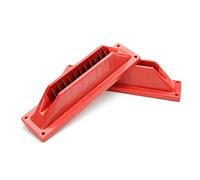 FIM Temperamatite con lame in metallo o plastica - rosso - Lame molto appuntite e qualitative - Manuale - Matita a gesso e pastello