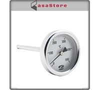 FIMET PIROMETRO FUMI GAMBO 20 CM Ø 63 - SCALA 0 - 500 C°