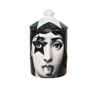 FimGlk Lina Cavalieri - Barattolo in ceramica per aromaterapia, portapenne, mini vaso, vassoio porta candela, bottiglie decorative per la casa, Decora (A7)