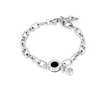 Fimhut Bracciale dorato da donna, ciondolo con quadrante romano nero in oro 18 carati e gocce di zirconi, impermeabile, regolabile, regalo di lusso per donne e ragazze, Bronzo, Senza Gemstone