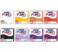 Fimo Effect/Soft/Leather Pasta Da Modellare Da Forno 57g Set Iniziale Di Colori