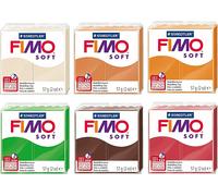 Fimo Effect/Soft/Leather Pasta Da Modellare Da Forno 57g Set Iniziale Di Colori