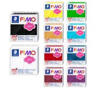 Fimo Effect/Soft/Leather Pasta Da Modellare Da Forno 57g Set Iniziale Di Colori