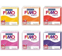 FIMO Effetto / Morbido/Pelle Cottura Forno Modellante Clay 57g - Colore Base Set