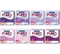 FIMO Effetto / Morbido/Pelle Cottura Forno Modellante Clay 57g - Colore Base Set