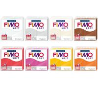 FIMO Effetto / Morbido/Pelle Cottura Forno Modellante Clay 57g - Colore Base Set