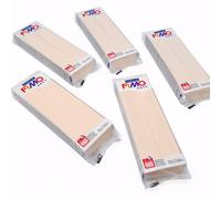 FIMO Morbido 454g Polimero Modellante Clay - Cottura Forno Set Di 5 Carne