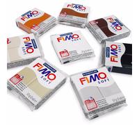 FIMO Morbido Polimero Forno Pasta da Modellare - 57g - Set Di 8 - Terra Tonalità
